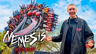 NEMESIS Reborn OPENING Day  Alton Towers Vlog [upl. by Sitra]