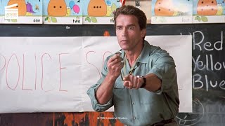 Kindergarten Cop Police school HD CLIP [upl. by Ayikin]