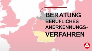 Beratung für das berufliche Anerkennungsverfahren in Deutschland [upl. by Eirak632]