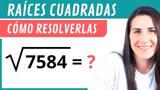 Cómo RESOLVER RAÍCES CUADRADAS ✅ [upl. by Lerak]