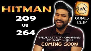 Rohit Sharma On Which Double Century Was The Best  Breakfast With Champions Exclusive [upl. by Uball389]