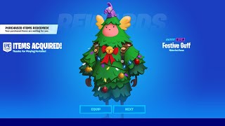 Secret FREE Winterfest Skin In Fortnite [upl. by Saddler]