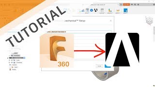 How to Send a Fusion 360 Simulation File to ANSYS Mechanical [upl. by Patton]