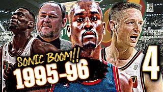 19951996 Seattle SuperSonics Sonic Boom The Glory Years  Gary Payton  Shawn Kemp 4 [upl. by Yerocal]