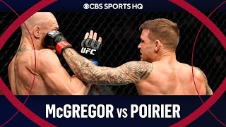 Conor McGregor vs Dustin Poirier Poirier stuns McGregor for 2nd round TKO  UFC 257  CBS Sports HQ [upl. by Dorfman]