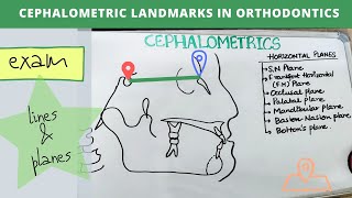 cephalometrics in orthodontics  orthodontics lecture [upl. by Nazay]