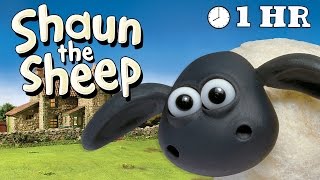 Shaun the Sheep Season 1  Episodes 0110 1 HOUR [upl. by Polak]