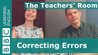 The Teachers Room Correcting errors [upl. by Burrton]