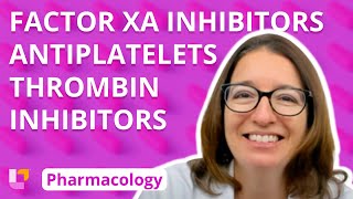 Anticoagulants amp Antiplatelets  Pharmacology  Cardiovascular  LevelUpRN [upl. by Sharla497]