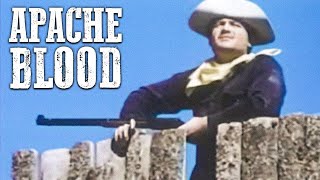 Apache Blood  Full Western Movie  Native Indians  Cowboy Film [upl. by Yma]