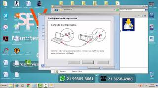 Como instalar Epson L355 sem o CD  WIFI [upl. by Dede]