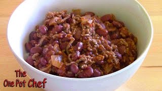 Chilli Con Carne  One Pot Chef [upl. by Ddal]