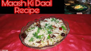 Maash Ki Daal Recipe  Bukhari Food Club [upl. by Irfan]