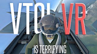 This VR Flight Sim is Terrifyingly Immersive  VTOL VR [upl. by Nosnor]