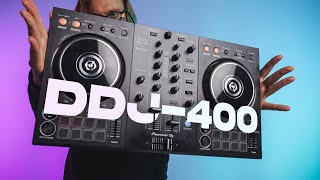 Pioneer DJ DDJ400 Rekordbox Controller  Demo amp Review [upl. by Erehpotsirhc10]