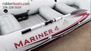 The NEW Intex Mariner 4 Inflatable Raft [upl. by Vtehsta12]