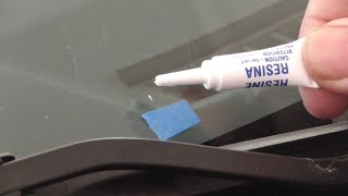 Windscreen small chip fix [upl. by Almap194]