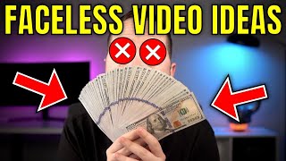 How To Make Faceless YouTube Videos 7 BEST METHODS [upl. by Ebenezer]