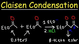 Claisen Condensation Reaction Mechanism [upl. by Andel]