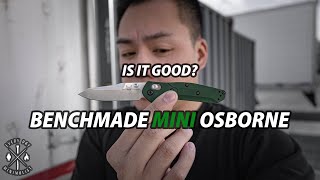 IS IT GOOD  Benchmade Mini Osborne 945 [upl. by Lusty119]