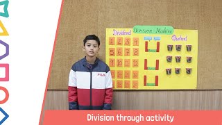 Division with division machine in mathematics Grade 3Imperial World School [upl. by Annet69]