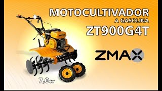 Motocultivador a Gasolina ZMAX ZT900G4T [upl. by Nerrot272]