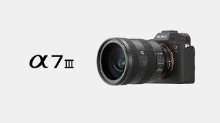 Product Feature  Alpha 7 III  Sony  α [upl. by Atteuqehs]