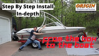 How to install a wakeboard tower [upl. by Berg]