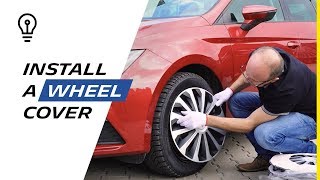 How to install wheel cover step by step  Michelin [upl. by Llerrot247]