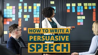 How To Write A Persuasive Speech [upl. by Emorej35]