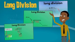 Long Division Made Easy HMS Bring Down  EasyTeaching [upl. by Lundin]