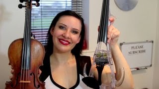 ELECTRIC Violin  ACOUSTIC Violin Differences amp Review [upl. by Yuma]