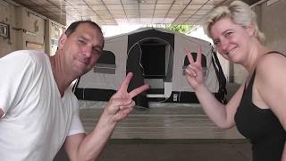 Jamet Arizona All Season Faltcaravan  Uncut Aufbauvideo Teil 2 von 3 [upl. by Oglesby]