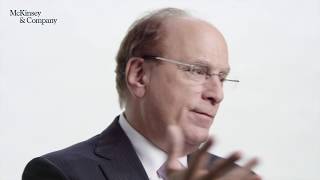 Larry Fink Preparing for a crisis [upl. by Ennybor]