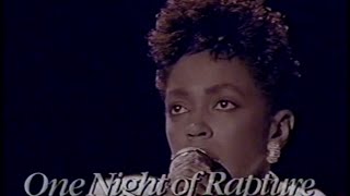 Anita Baker  One Night Of Rapture 1987 [upl. by Mainis]