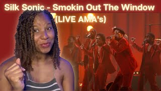 Silk Sonic  Smokin Out The Window Reaction [upl. by Alverson]