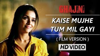 Kaise Mujhe Tum Mil Gayi  Film Version Full Video  Ghajini  HD 1080p [upl. by Aiam724]