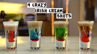 Four Crazy Irish Cream Shots [upl. by Waters138]