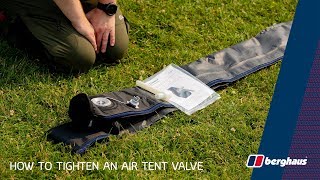 How To Tighten An Air Tent Valve [upl. by Maurene390]