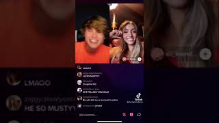 Cringe guy gets rejected on tiktok live [upl. by Rosemary294]