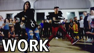 WORK  Rihanna Dance Video  MattSteffanina Choreography ft FikShun [upl. by Eneres]