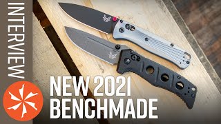 New Benchmade Knives 2021 Lineup Unveiled  Virtual SHOT Show [upl. by Neron]