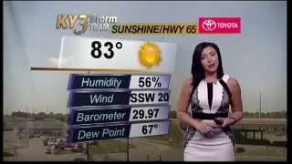 Meteorologist Felicia Combs Demo Reel [upl. by Francoise929]