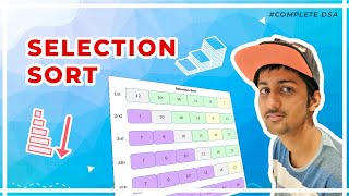 Selection Sort Algorithm  Theory  Code [upl. by Meyer371]