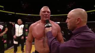 UFC 200 Brock Lesnar  Octagon Interview [upl. by Ulises]