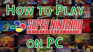 How to Play SNES Games on PC SNES Emulator ZSNES [upl. by O'Donovan871]