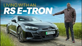 Audi RS eTron GT REAL World Review  4K [upl. by Aklam]