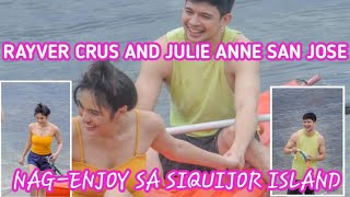 RAYVER CRUZ AND JULIE ANNE SAN JOSE IN SIQUIJOR Bhebe Vlogz [upl. by Egdirdle]