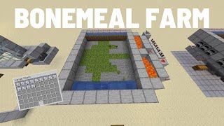 Easy Automatic BonemealMoss Farm Minecraft Java 120 [upl. by Behm711]