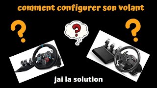 Tuto  Configuration de son volant [upl. by Schaab]